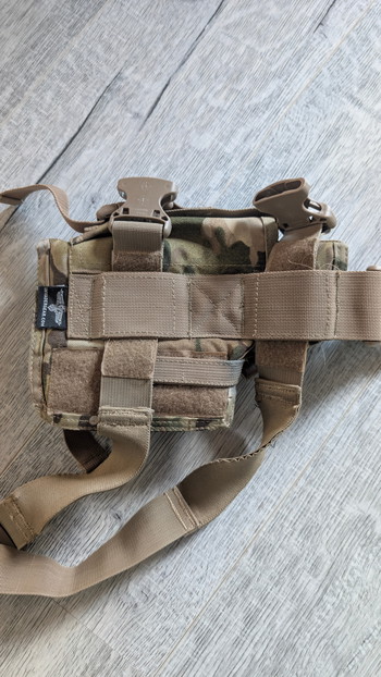 Afbeelding 2 van Universeel drop leg holster met 2 pistol pouches
