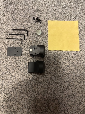 Afbeelding 3 van Paike Red Dot Sight Open 3,5 MOA (met glock mount)