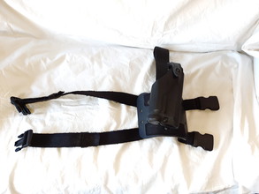 Afbeelding van Safariland 6004 Tactical Holster Glock 17 Rechtshandig, zwart. ex KMar