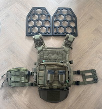 Bild für Complete nieuwe plate carrier met ventilated dummy plates