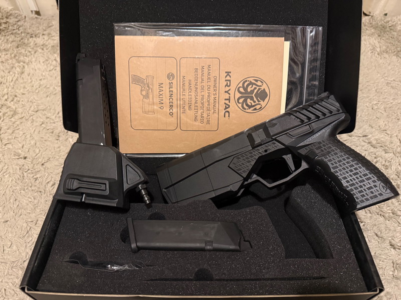 Afbeelding 1 van Krytac SilencerCo Maxim 9 gbb