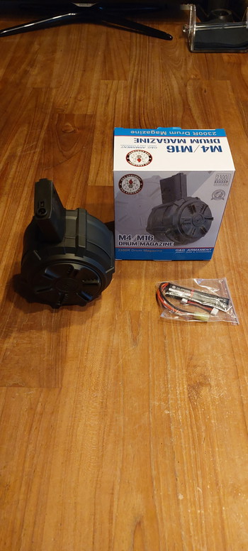 Afbeelding 2 van G&G autowinding 2300rnd drum magazijn.