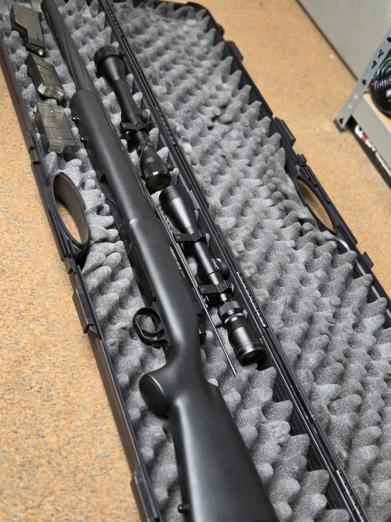 Image 1 pour Novritsch SSG24 incl 2 Scopes, originele koffer en 2 mags