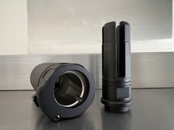 Imagen 3 de 5KU Blast Hider Silencer Flash Hider  14mm CCW