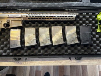 Image 2 for Complete G&G TR16 MBR 308WH - 6 mags, Novritsch 1-4x LPVO + camo cover, Nuprol hardcase XL