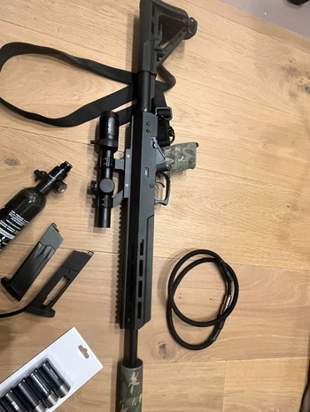 Image 3 for Te Koop: SSX303 Airsoft Replica met volledige HPA setup