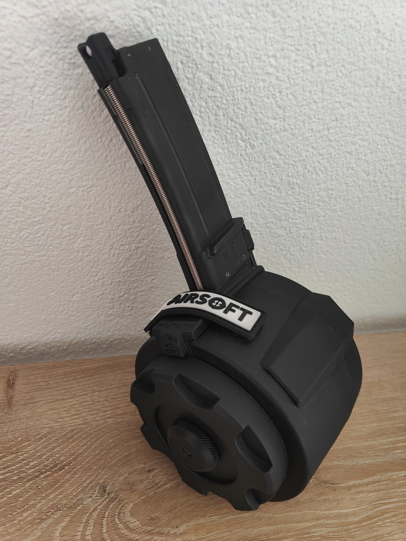 Afbeelding 1 van TM MP7 GBB Drum Magazine Short Repairsoft