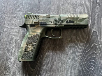 Imagen 3 de Großes Softair-Set (Ares Amoeba M4 Mutant AMM9 & CZ P-09 Duty U.V.M)