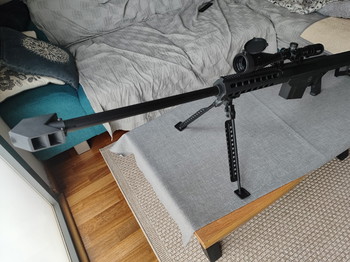 Image 3 pour Barrett M82 Airsoft COMO NUEVO Solo decoración