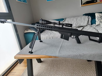 Image 4 pour Barrett M82 Airsoft COMO NUEVO Solo decoración