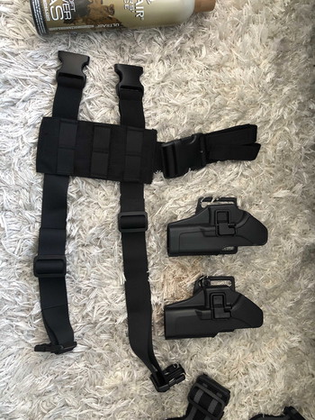 Image 2 for Complete set Glock17 upgraded incl holsters