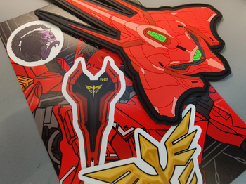 Image 2 for Project Manticore - SAZABI Gundam (Giant Patch Pack)