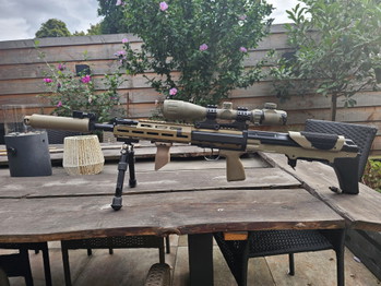 Bild 3 für Begadi SVU (HPA) + Monolith Hopup // 5 mags // tank& Regulator,, HPA F-Marked