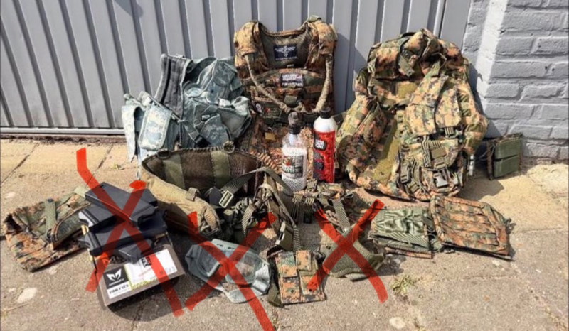 Bild 1 für Diverse tactische vesten + pouches