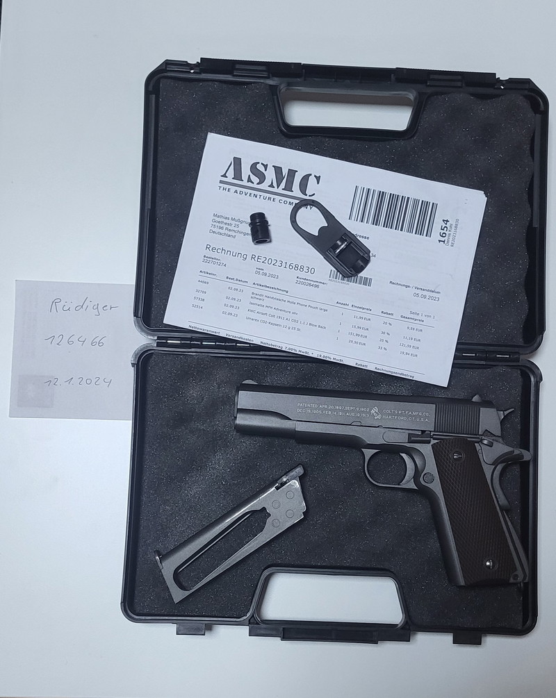 Image 1 pour M 1911 KCW Co2