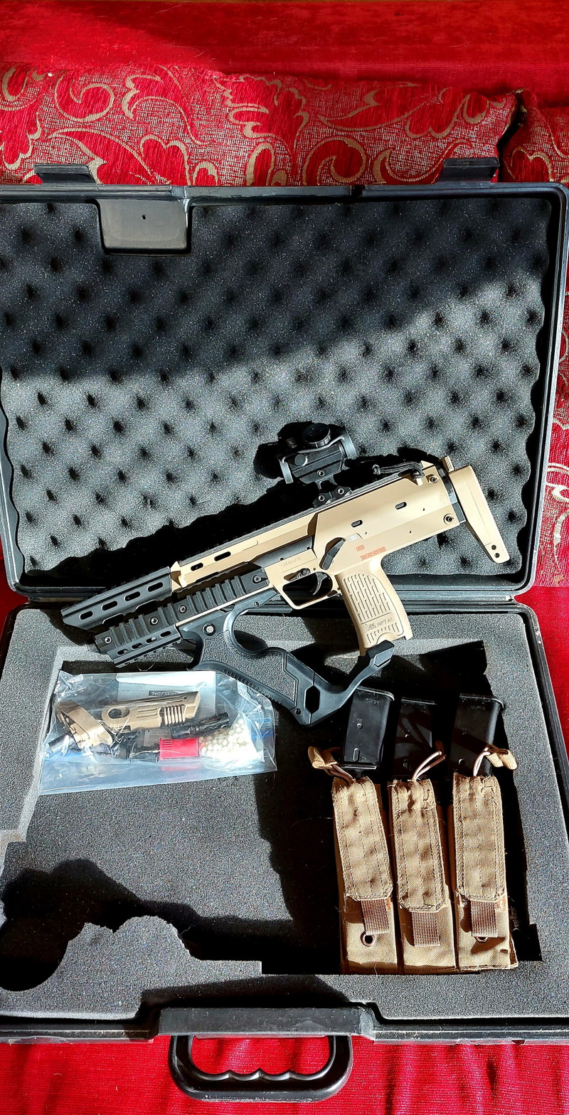Image 1 pour Custom TM MP7 GBB TAN Upgrade