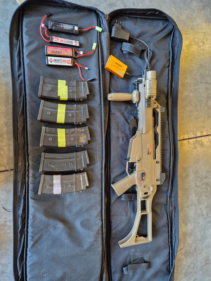 Afbeelding 1 van G36C met Piston en hup-up upgrade