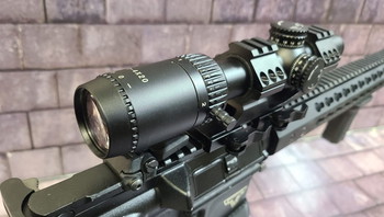 Image 3 for AR15  M4 GBB MK18 Gun in TTi Style John Wick JW2 Gun Full Metall mit LPVO Optic