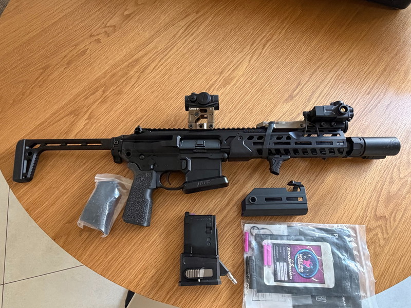 Image 1 for Salvo Precision MCX Rattler MWS GBBR Full Build + HPA Adapter
