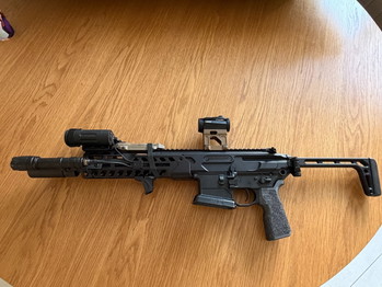 Image 2 for Salvo Precision MCX Rattler MWS GBBR Full Build + HPA Adapter