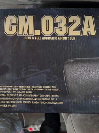 Bild 3 für Airsoft Pakket: Cyma M14 SOCOM (CM.032A) + Large Hard Case + MP5 Onderdelen