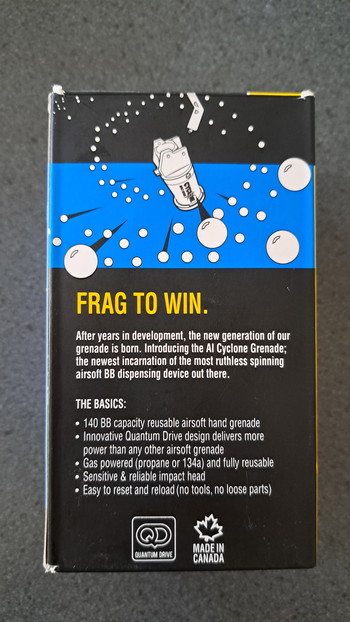 Afbeelding 3 van Airsoft innovation cyclone impact grenade