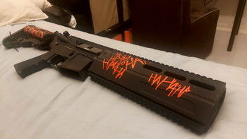 Image 4 pour Specna arms m4 met custon 3d print handguard.