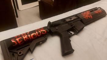 Image 5 pour Specna arms m4 met custon 3d print handguard.
