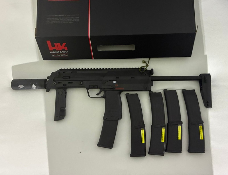 Imagen 1 de Zo goed als nieuwe VFC MP7 in doos + 4 extra mags
