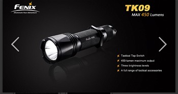 Image 4 for Fenix TK09 Flashlight w/ Picatinny mount