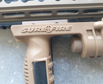 Image 2 for ISC CXP full metal bronse met surefire light en theta red dot