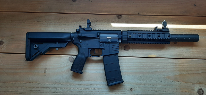 Afbeelding 1 van TKA: Delta Armory AR15 Silentops 7'' Charlie ETU M4 Replica - Gloednieuw.