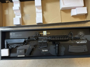Afbeelding van Tokyo Marui M4 MWS CQBR Block 1 (ZET system) GBBR + Magazines