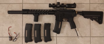 Zdjęcie 2 – HPA M4 WOLVERINE INFERNO SPECNA ARMS MET UPGRADED BUCKING