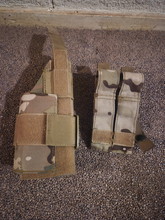 Imagen para Mooie puch combo universeel pistol holster + universeel pistol mag pouch mc