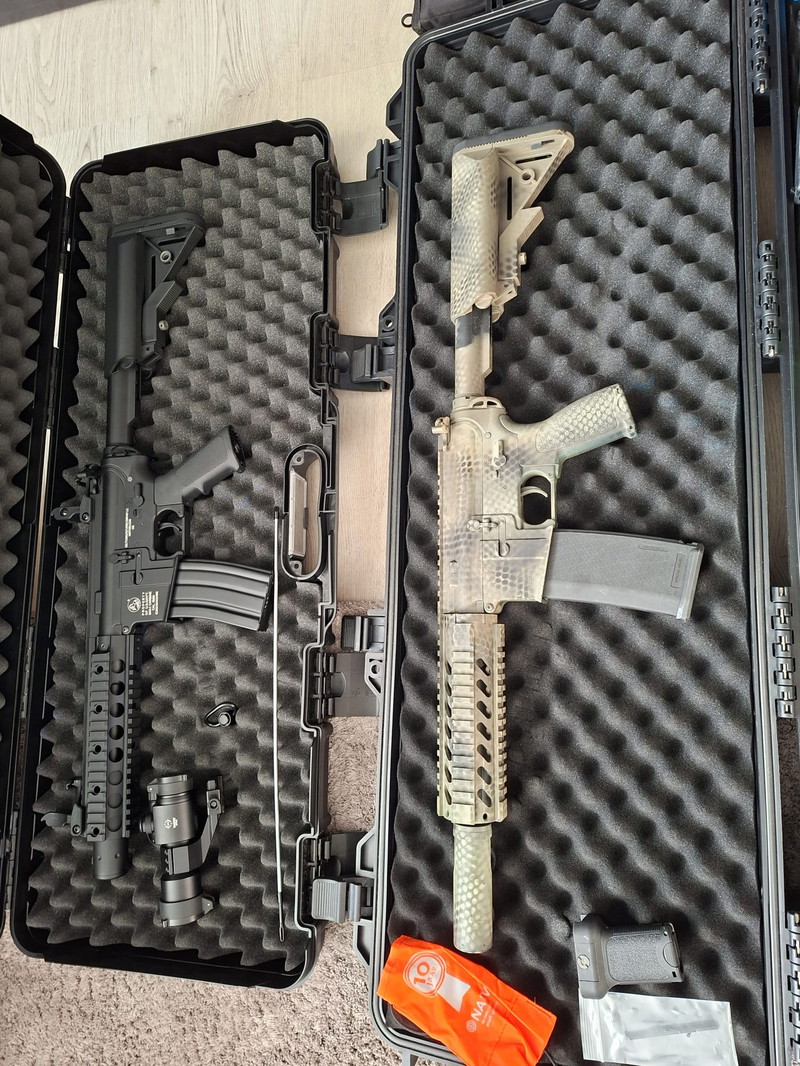 Afbeelding 1 van overcomplete airsoftset voor zeker 2 personen