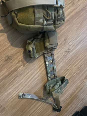 Image 3 pour Ferro style Shooter belt multicam met Zulu nylon pouches