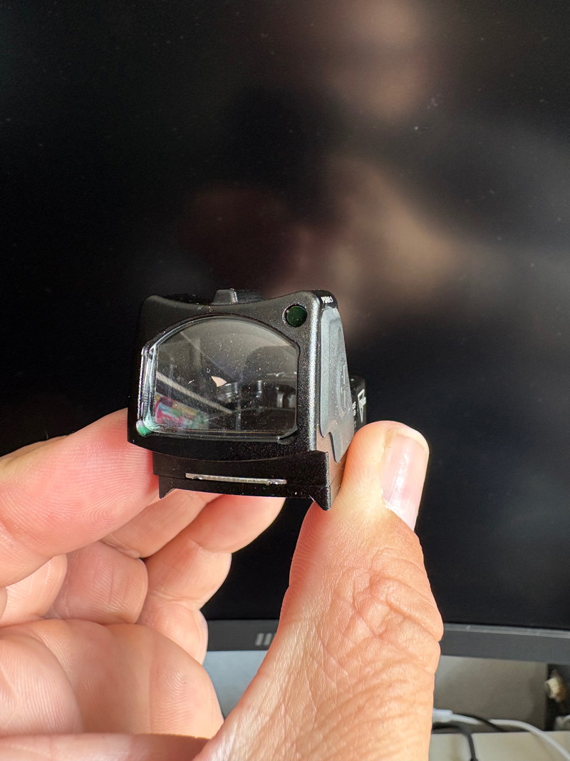 Imagen 1 de Replica Trijicon RMR-HD Green Dot (Green Circle) Glock plate