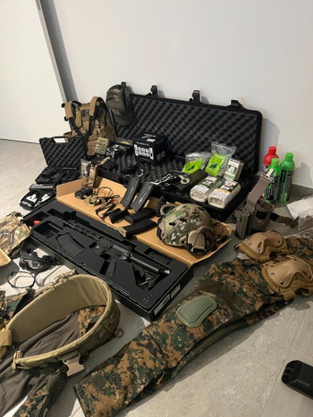 Image 3 for Complete Airsoft Kit - Met AEG M4 + SSP-1 handgun