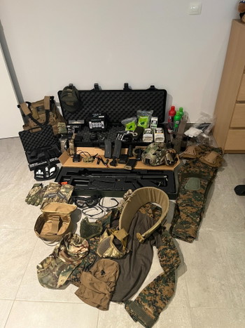 Image 4 for Complete Airsoft Kit - Met AEG M4 + SSP-1 handgun