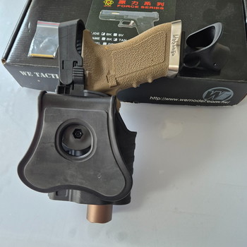 Image 8 pour Glock WE W417 Force + holster + lampe + chargeur