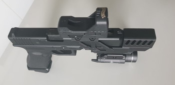 Image 3 for glock 34 deluxe editiom met red dot en silencer