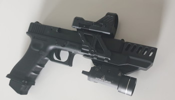 Image 5 for glock 34 deluxe editiom met red dot en silencer