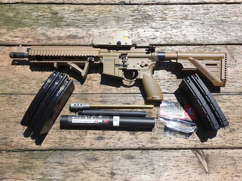 Image 1 for Umarex / VFC HK416 met upgrade's en extra's