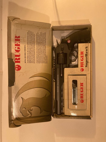 Imagen 2 de Umarex Ruger Superhawk 8 CO2 GBB nieuw