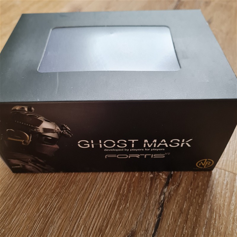 Afbeelding 1 van Ghost mask en ghost blaclava kleur Tan