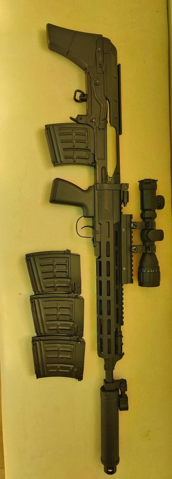 Image 2 pour CM.057C SVU Airsoft AEG Sniper Rifle te koop / Ruil