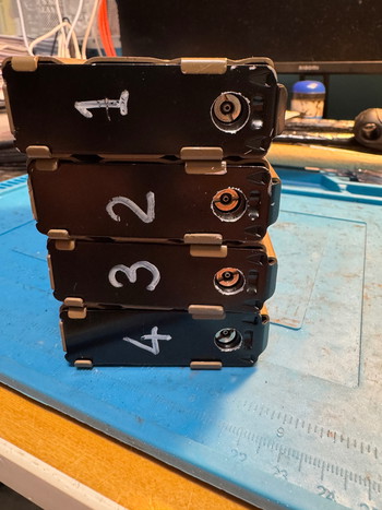 Image 3 pour 4x WE SCAR-L GBBR magazijnen