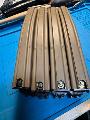 Image 4 pour 4x WE SCAR-L GBBR magazijnen