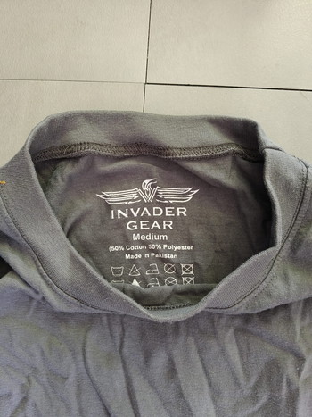 Bild 2 für Invader Gear tactical tee Wolf Grey maat M(valt L)